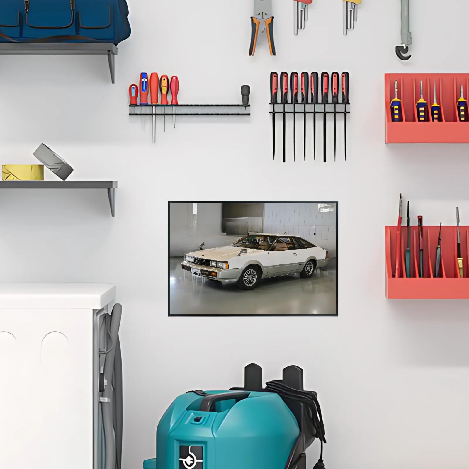 Blessed Posters Nissan Silvia S13 S14 Poster – Legendary JDM Drift Car Wall Art for Garage Bedroom Office or Living Room – Retro Tuner Automotive Decor
