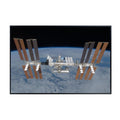 Blessed Posters International Space Station Poster – Galaxy Wall Art Print for Home Office Bedroom Decor – Space Photography Artwork