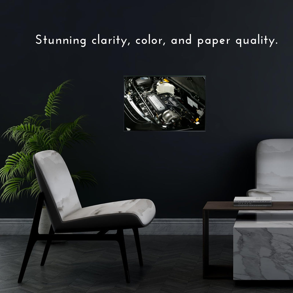 Blessed Posters NSX NA1 Poster – Legendary JDM Performance Car Wall Art for Garage Lounge Office or Living Room Auto Decor