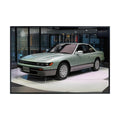 Blessed Posters Nissan Silvia S13 S14 Drift Car Poster – Retro Racing Inspired Wall Art for Garage Bedroom Office Studio High Octane Tuner Decor