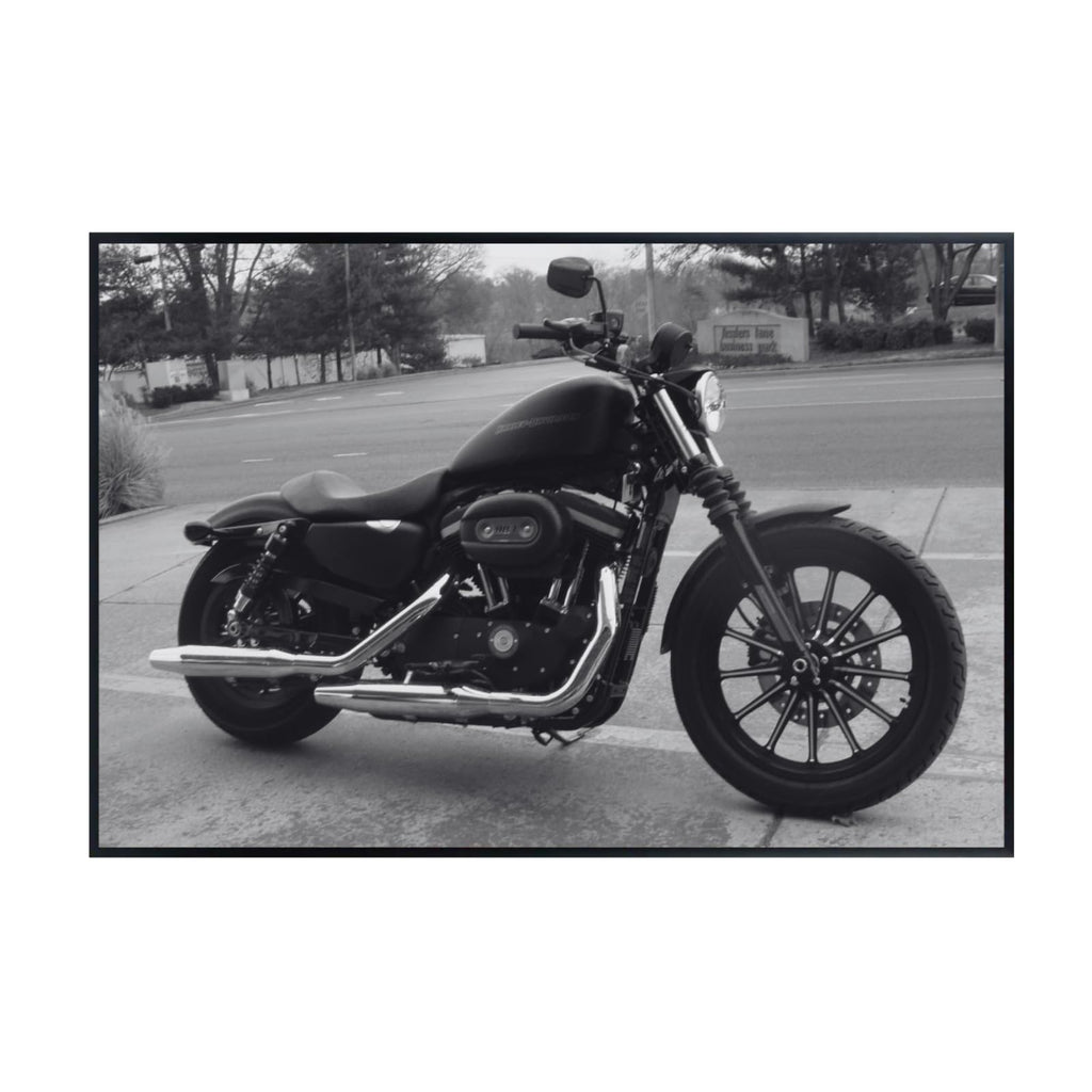 XL883N Iron Poster - Classic Motorcycle Wall Art for Garage, Office, or Home