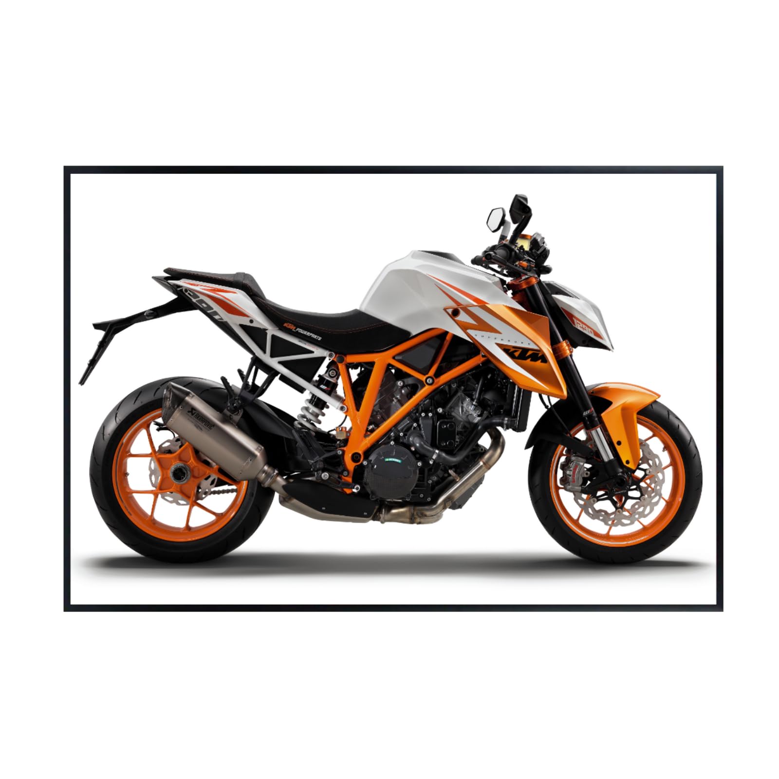 KTM 1290 Super Duke R Special Edition Poster -  Motorcycle Wall Decor for Garage, Office, or Workshop