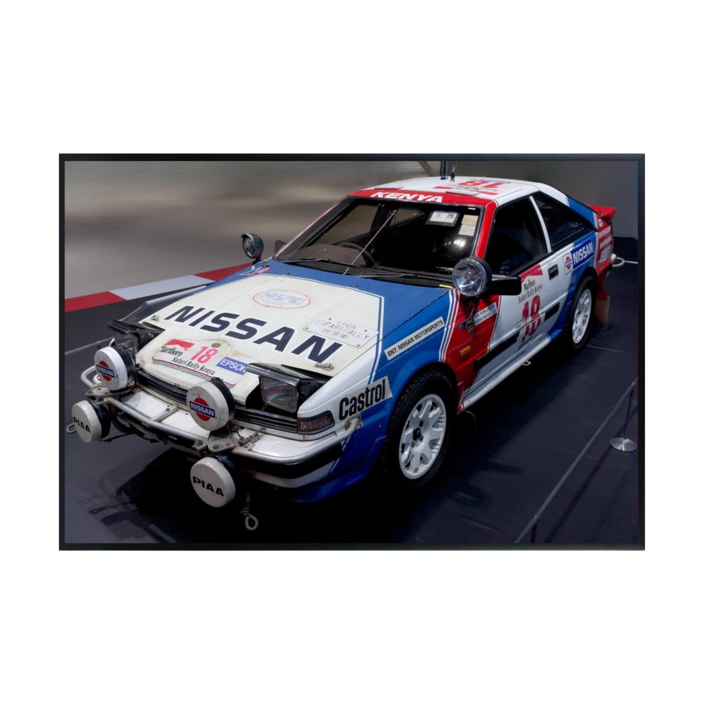Blessed Posters Nissan Silvia S13 S14 Poster – Classic Japanese Sports Car Wall Art for Garage Bedroom Office Living Room Retro Automotive Decor