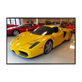 Blessed Posters Ferrari Enzo Poster – Exotic Italian Supercar Wall Art – Luxury Car Print for Garage Office Bedroom Living Room Décor