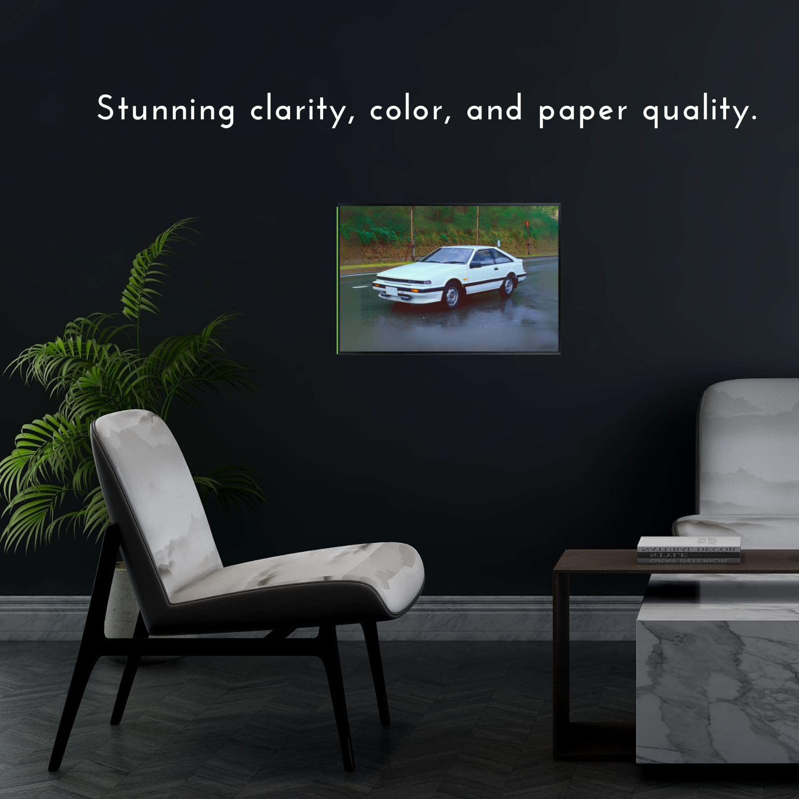 Blessed Posters Nissan Silvia S13 S14 Poster – Classic JDM Drift Car Wall Art for Garage Bedroom Office Living Space Retro Japanese Tuner Décor
