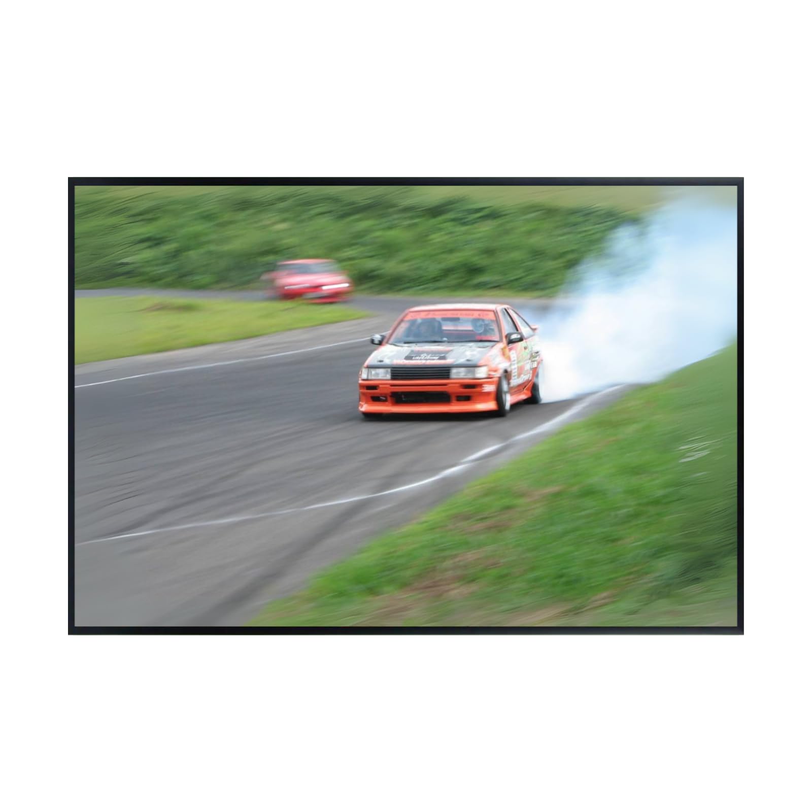 Blessed Posters AE86 Wall Poster – Classic JDM Car Art Print for Garage, Bedroom, Office, or Living Room Decor
