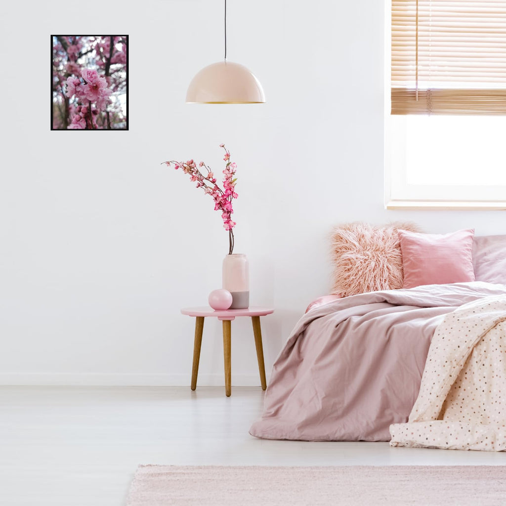 Cherry Blossoms Poster | Elegant Floral Wall Art for Bedroom, Living Room & Office | Botanical Nature Print for Modern Home Decor