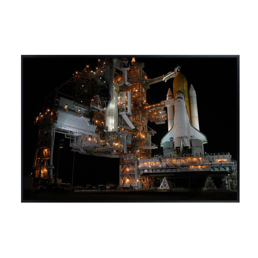 Blessed Posters STS 114 Space Shuttle Poster – NASA Galaxy Wall Art Print for Home Office Bedroom Decor – Space Shuttle Photography Artwork