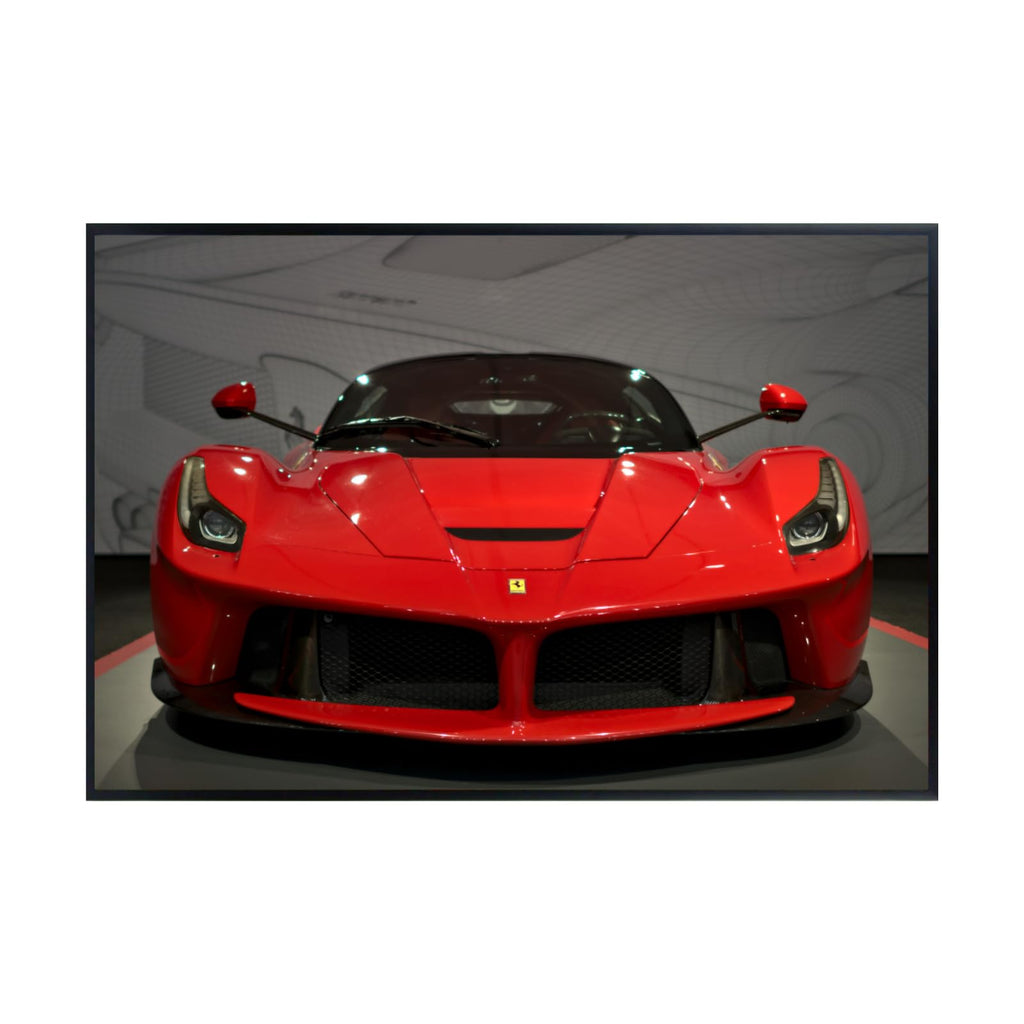 Blessed Posters Ferrari LaFerrari Wall Art – Iconic Italian Supercar Poster for Bedroom Living Room Office Décor – Luxury Car Gift