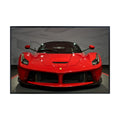 Blessed Posters Ferrari LaFerrari Wall Art – Iconic Italian Supercar Poster for Bedroom Living Room Office Décor – Luxury Car Gift