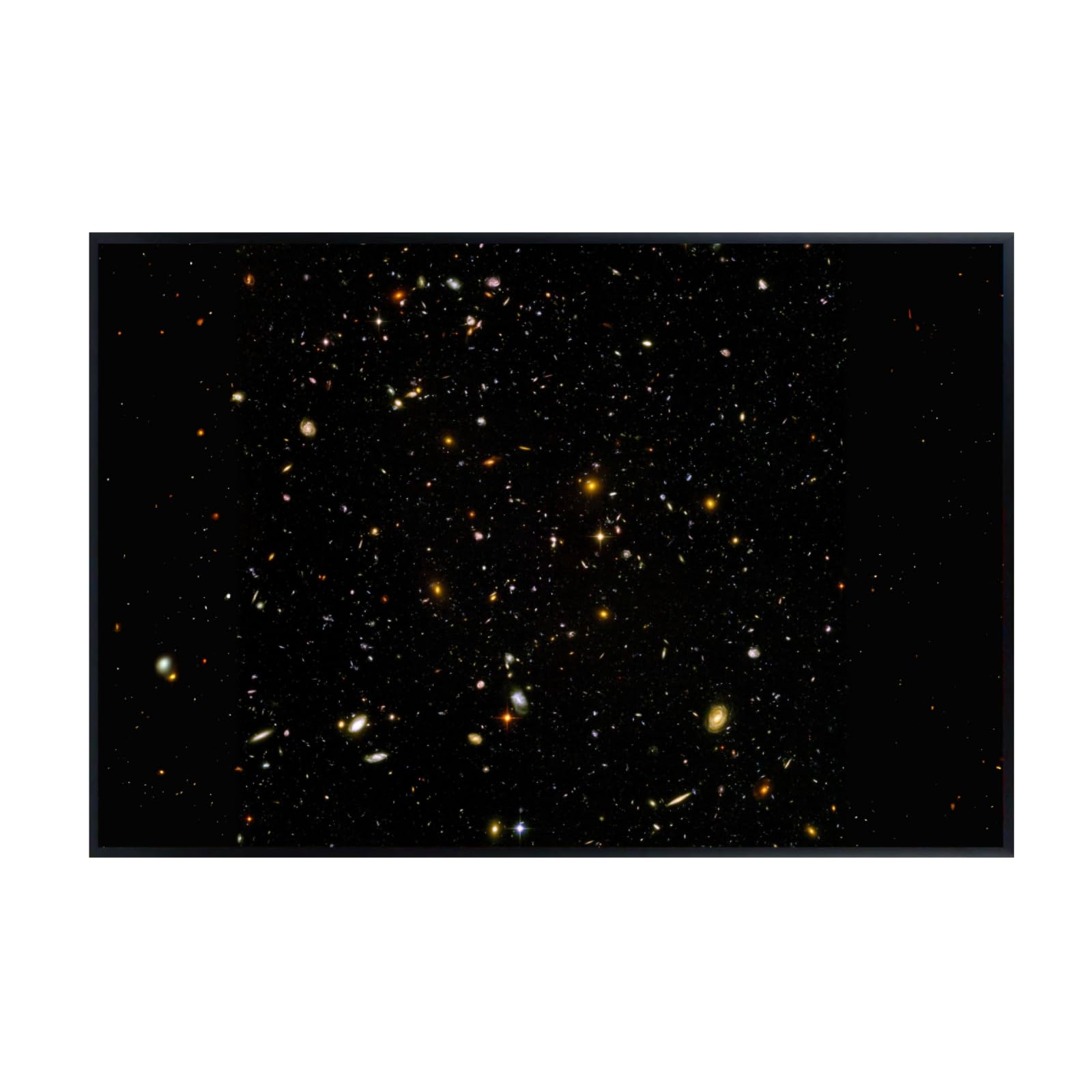 Blessed Posters Field of Galaxies Wall Art – Galaxy Night Sky Astronomy Print Space Photography Poster for Bedroom Living Room Home Office Decor