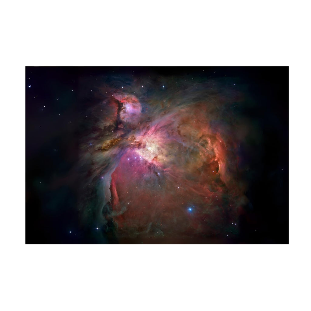 Blessed Posters Orion Nebula Poster – Galaxy Space Wall Art Print – Astronomy Photography Artwork for Bedroom Living Room Home Office Decor