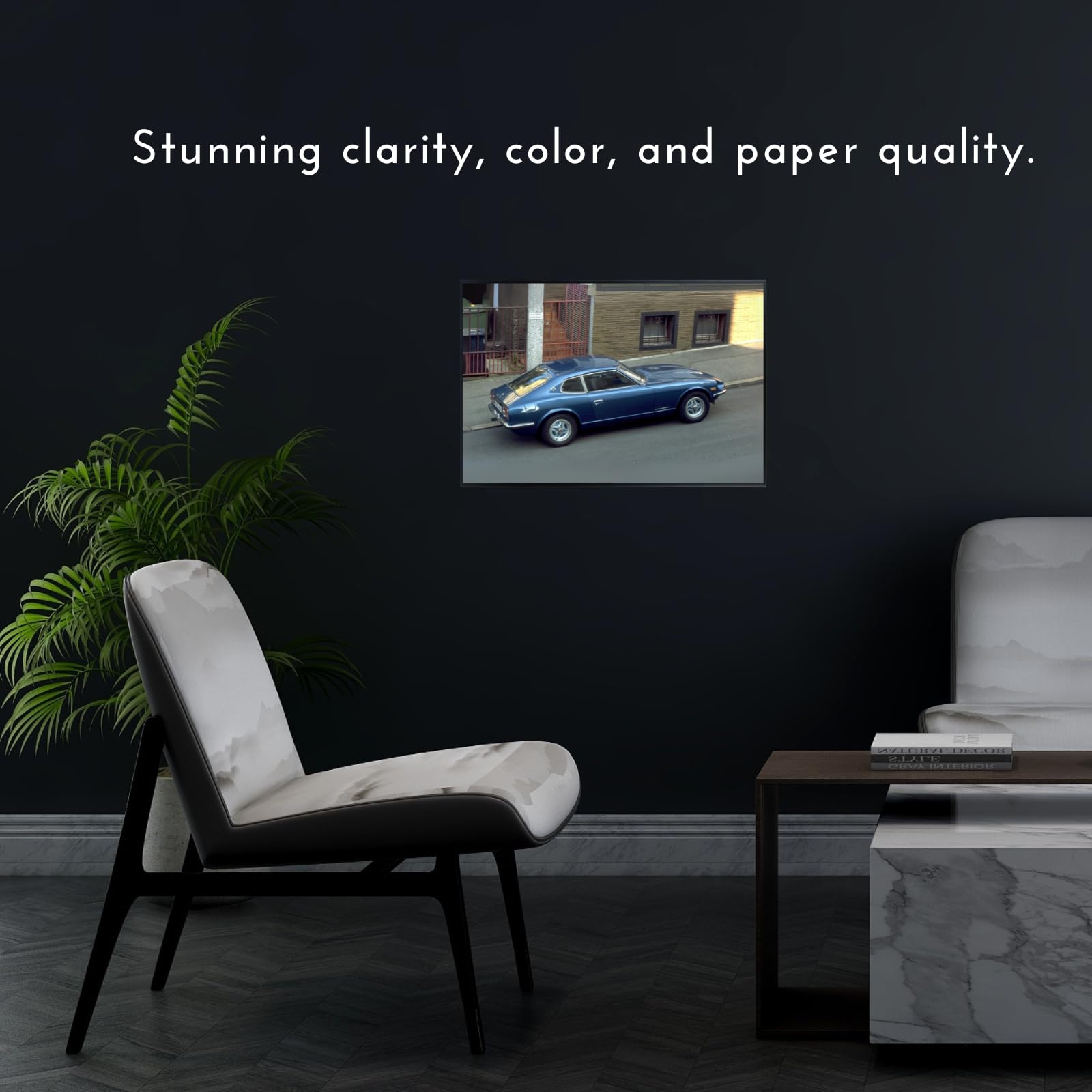 Blessed Posters Datsun 240Z Poster – Classic Japanese Sports Car Wall Art for Garage Bedroom Office Living Space – Vintage JDM Decor Accent