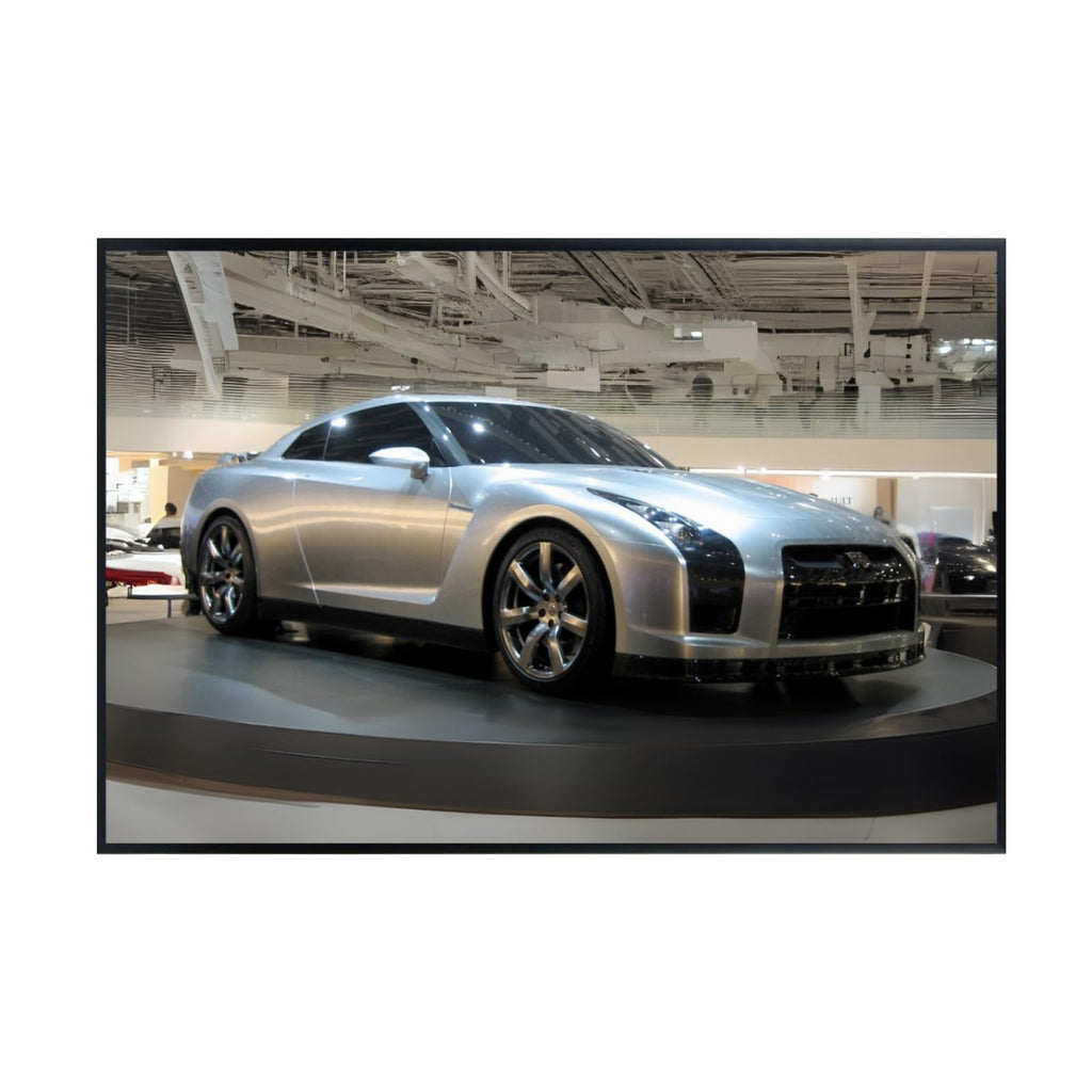 Blessed Posters Nissan GT-R Wall Art – JDM Japanese Sports Car Poster for Garage, Bedroom, or Office – Classic Performance Car Print – Automotive Wall Decor Gift