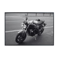 Yamaha VMAX Motorcycle Poster - Power Cruiser Wall Deco for Rider Garage, Living Room or Man Cave