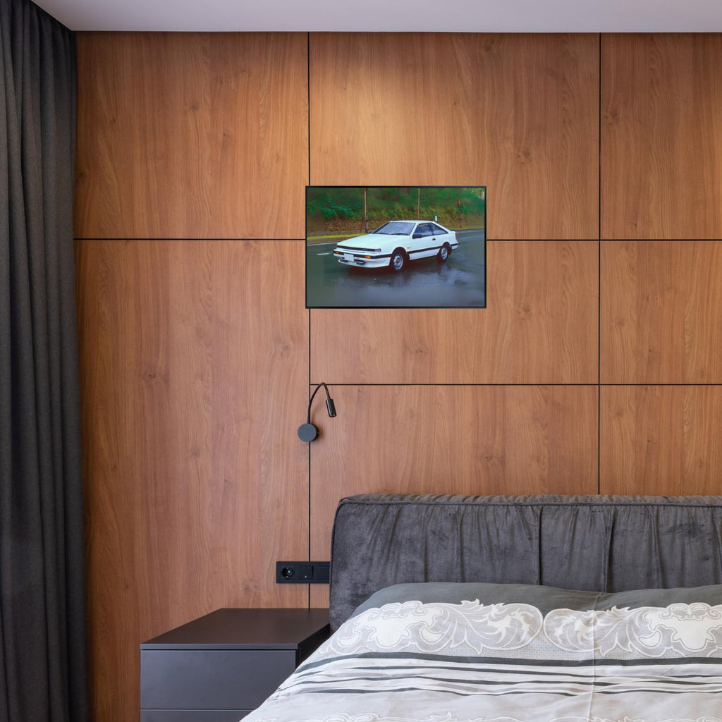 Blessed Posters Nissan Silvia S13 S14 Poster – Classic JDM Drift Car Wall Art for Garage Bedroom Office Living Space Retro Japanese Tuner Décor