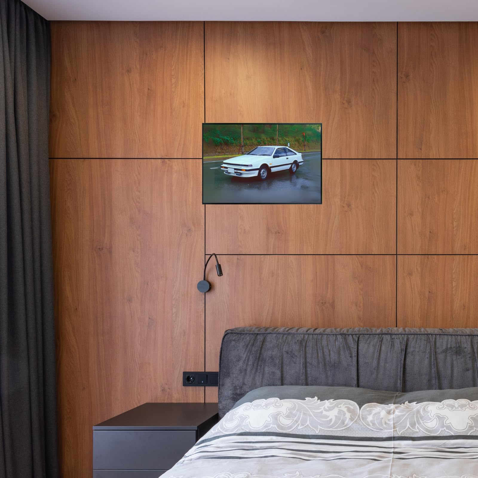 Blessed Posters Nissan Silvia S13 S14 Poster – Classic JDM Drift Car Wall Art for Garage Bedroom Office Living Space Retro Japanese Tuner Décor