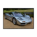 Blessed Posters McLaren F1 Poster Exotic Car Wall Art Iconic Supercar Print Garage Office Home Decoration