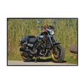 Yamaha VMAX Motorcycle Poster - Power Cruiser Wall Deco for Garage. Office or Man Cave