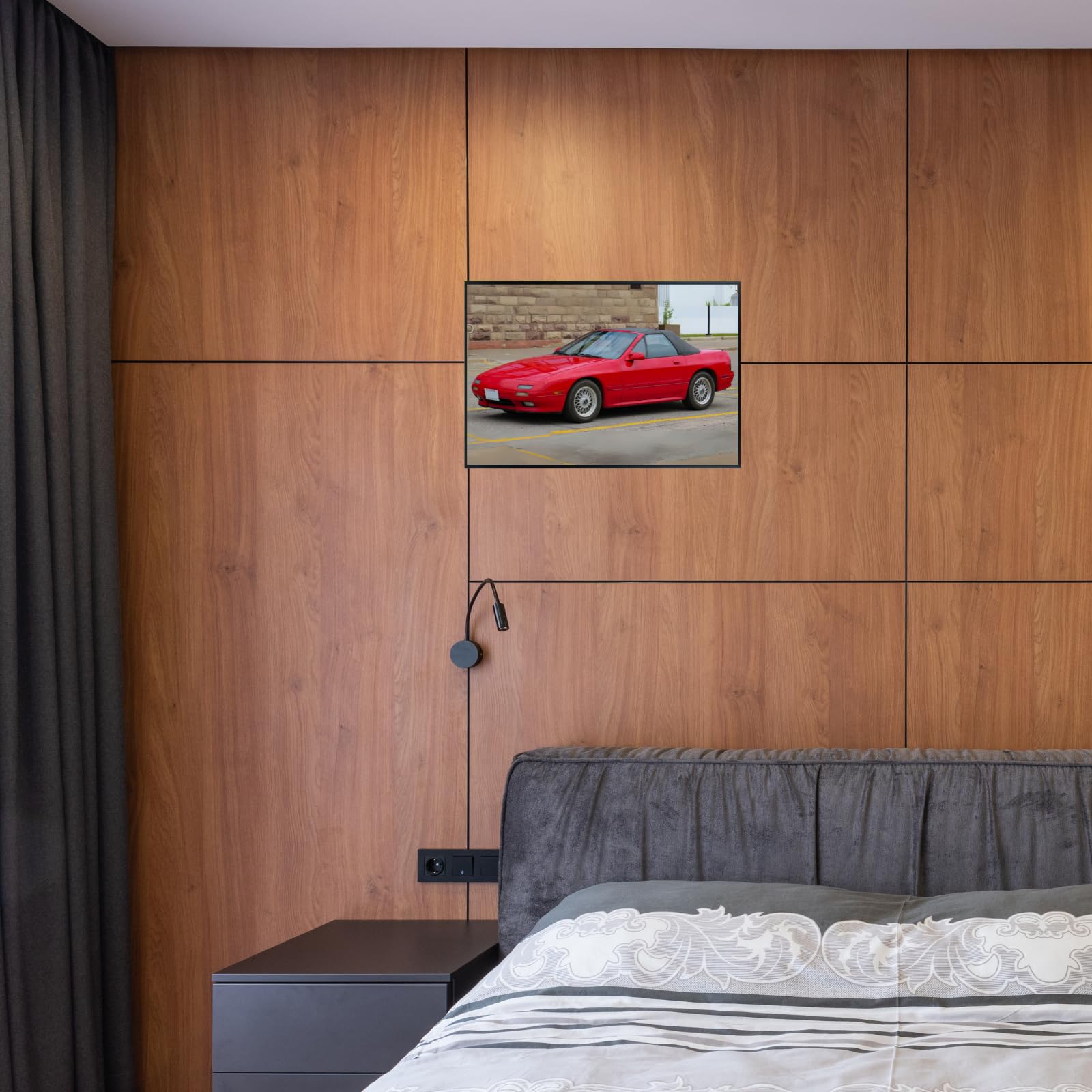 Blessed Posters RX-7 FD Rotary Wall Art – Classic JDM Performance Car Poster Print for Bedroom, Lounge, or Workspace – Japanese Sports Car Decor