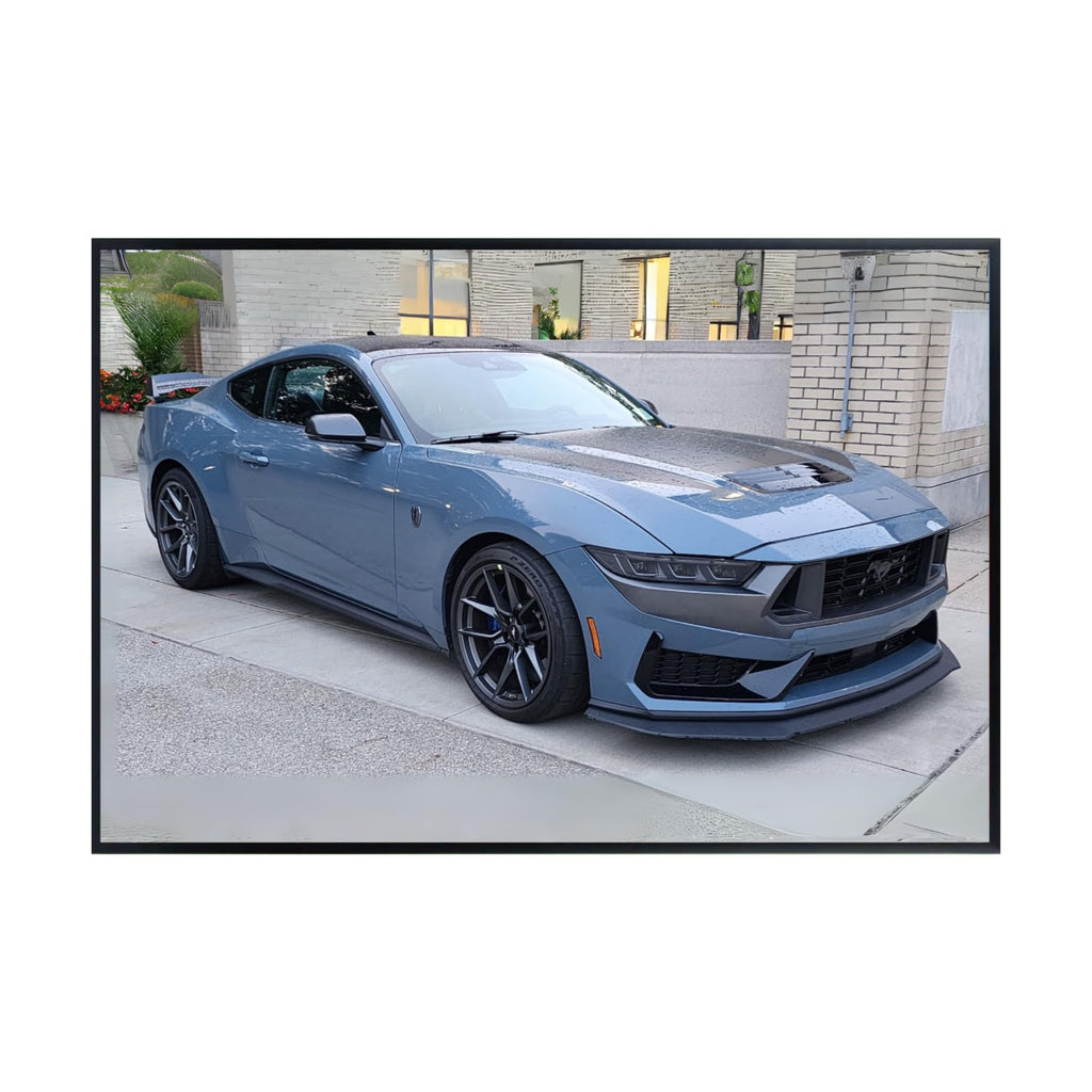 Blessed Posters Ford Mustang Boss 429 Print – Classic Muscle Car Poster for Home Garage Office Bedroom Décor – Automotive Gift