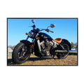 Indian Scout Motorcycle Poster Wall Art Decor for Garage, Office or Man Cave