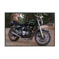 Kawasaki Ninja 400 Motorcycle Poster - Sport Bike Wall Art for Garage, office or Man Cave