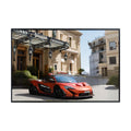 Blessed Posters McLaren P1 GTR Poster – Luxury Supercar Wall Art Print for Living Room Bedroom Office Garage – Exotic Sports Car Gift