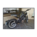 Husqvarna Svartpilen Motorcycle Poster - Cafe Racer Sportbike Wall Art for Garage Living Room or Man Cave