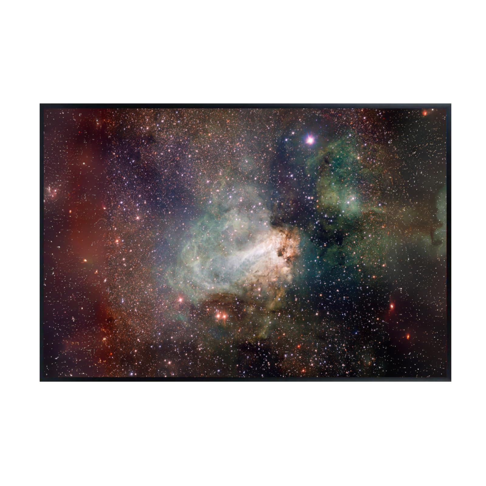 Blessed Posters Carina Nebula Poster – Space Galaxy Wall Art Print – Astronomy Photography for Bedroom Living Room Home Office Decor