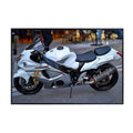 Suzuki Hayabusa GSX 1300 R Poster | Sport Motorcycle Wall Art for Garage, Home, Office