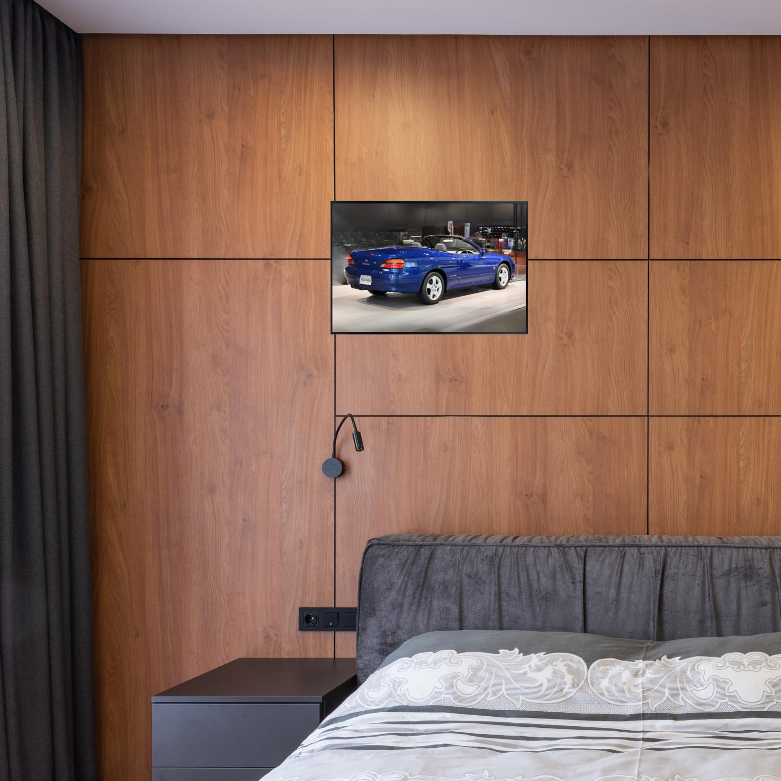 Blessed Posters Nissan Silvia S13 S14 Poster – Classic JDM Drift Car Wall Art for Garage Bedroom Office Living Room Retro Tuner Decor