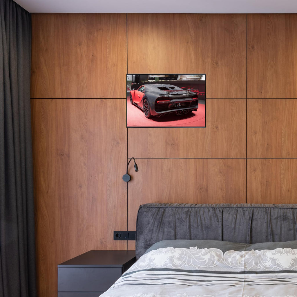 Blessed Posters Bugatti Chiron Wall Art – Modern Hypercar Poster for Garage, Bedroom, or Office – Luxury Supercar Print – Exotic Automotive Decor Gift for Car Enthusiasts