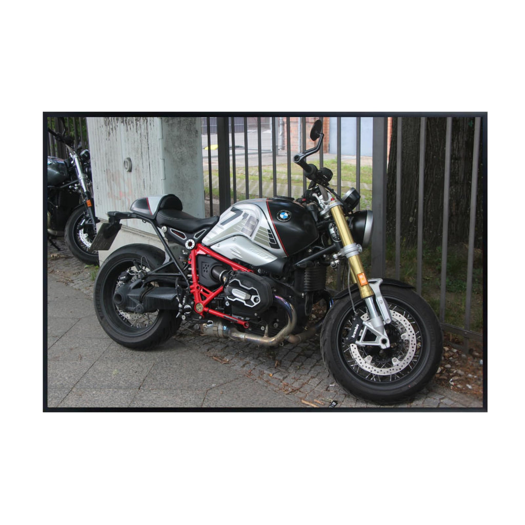 BMW R nineT Poster - Motorcycle Wall Art for Garage, Living Room or Office