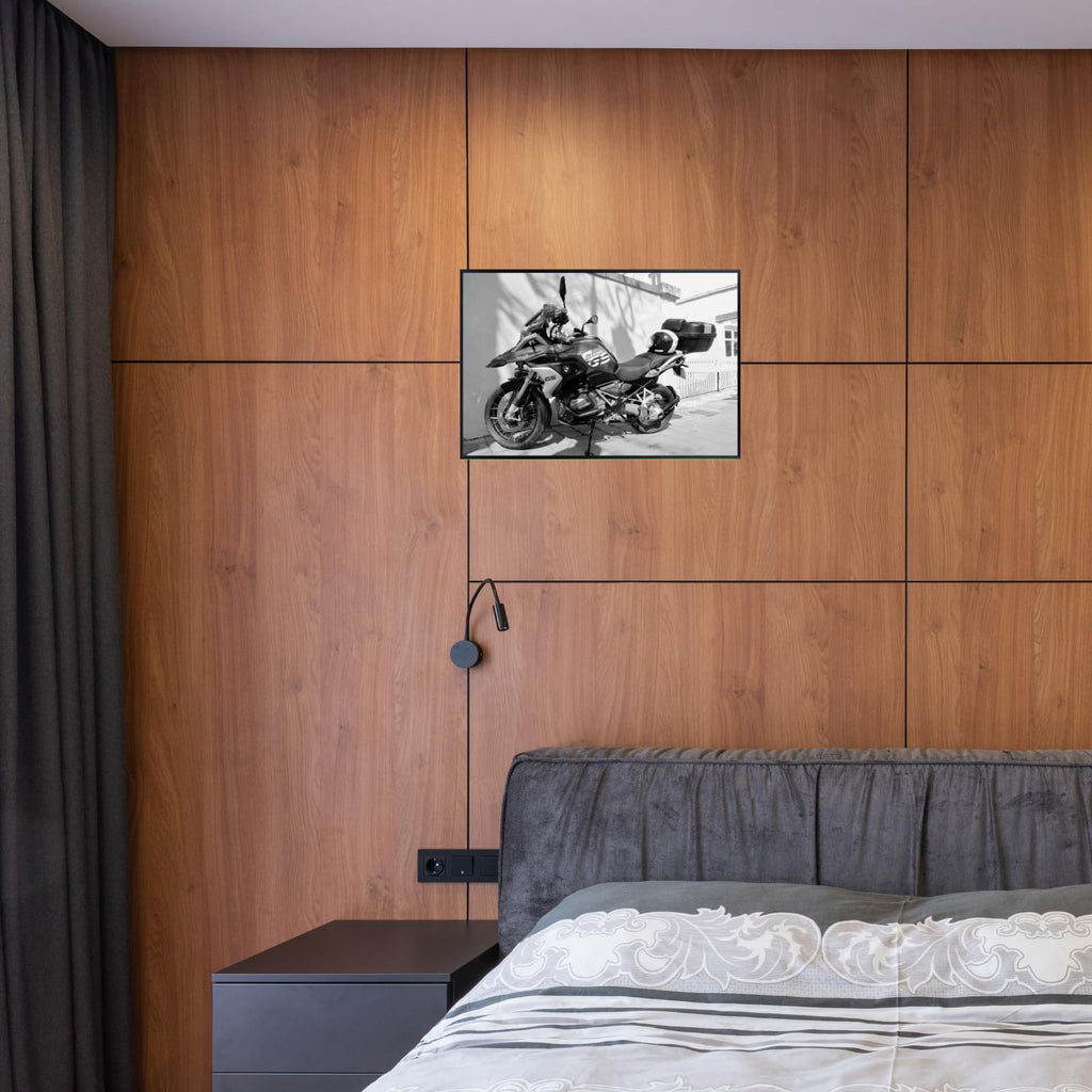 BMW R 1250 GS Poster - Adventure Motorcycle Wall Art Print for Riders, Garage or Office Decor