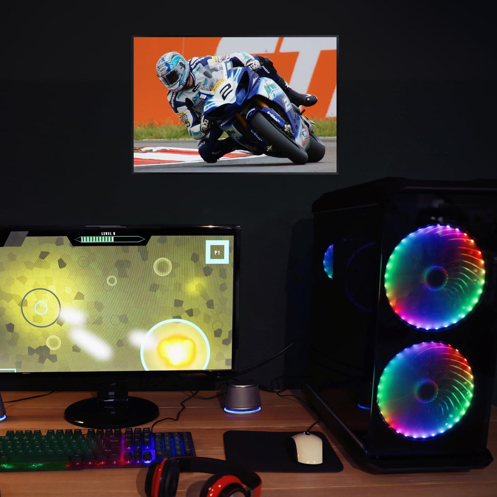Yamaha R1 Poster – Sport Motor Bike Wall Art for Riders, Office or Garage Decor