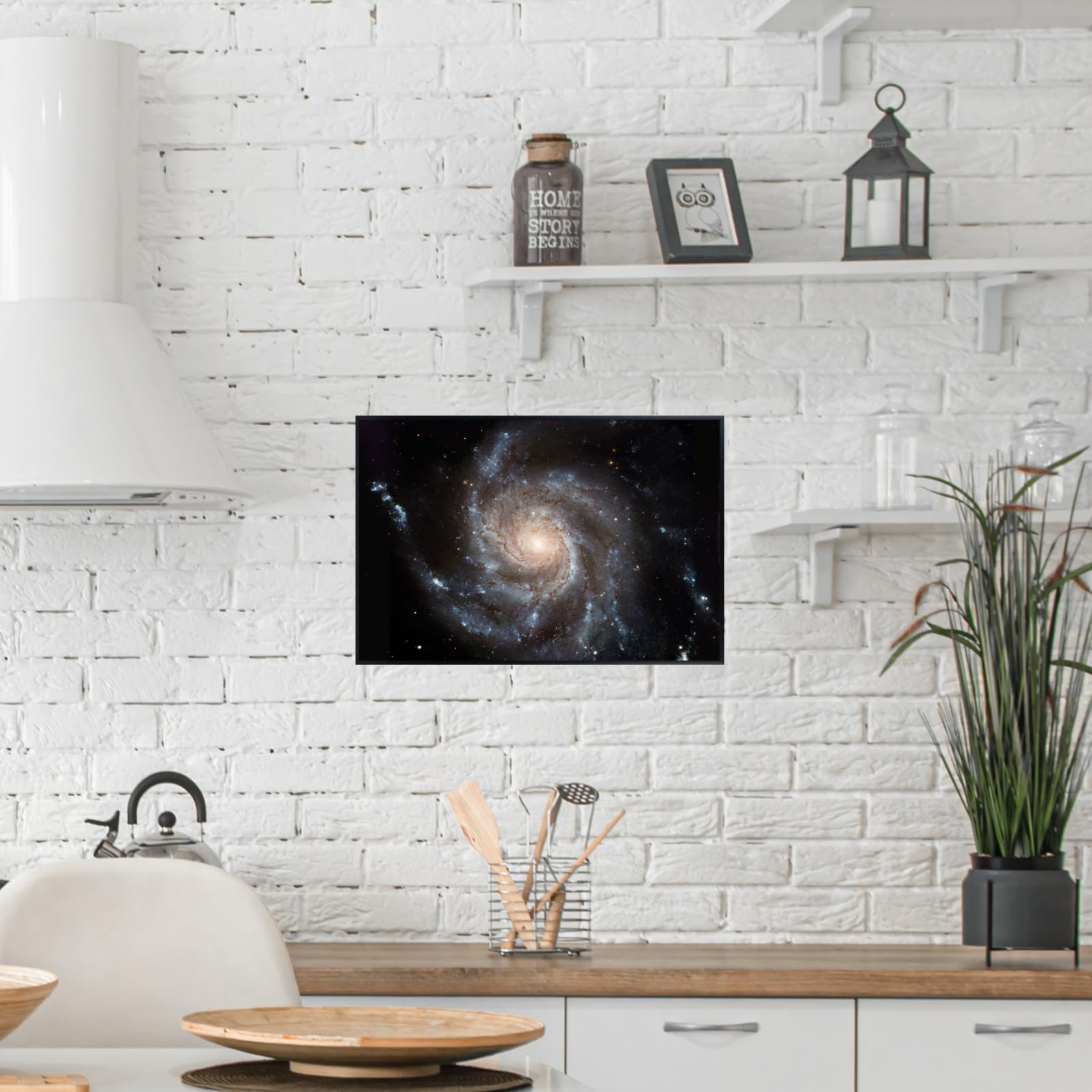 Blessed Posters Messier Galaxy Poster – Night Sky Wall Art Print – Space Astronomy Photography for Bedroom Living Room Home Office Decor
