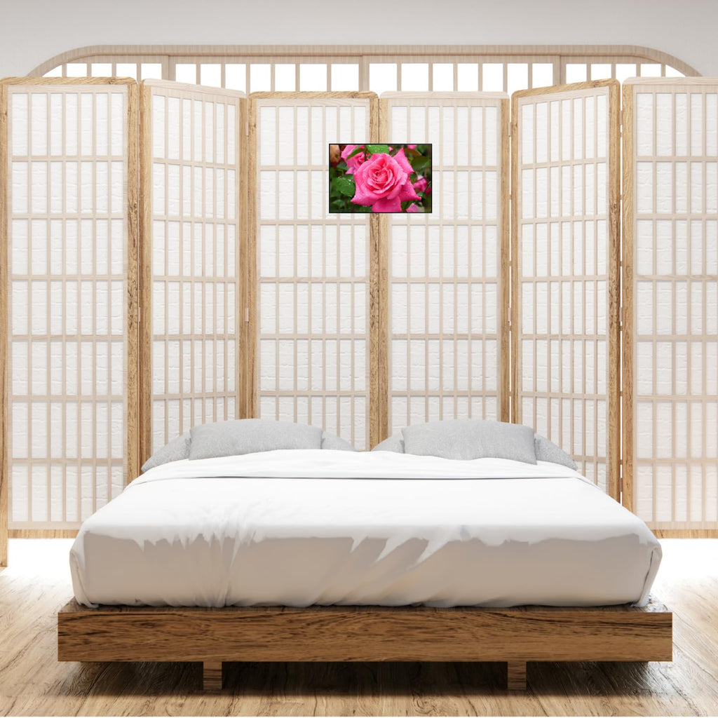 Elegant Hybrid Tea Rose Wall Art Poster – Home Decor Botanical Print for Living Room, Bedroom, Office Wall Decor