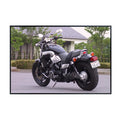 Yamaha VMAX Motorcycle Poster - Power Cruiser Wall Art Print for Rider Garage, Living Room or Man Cave