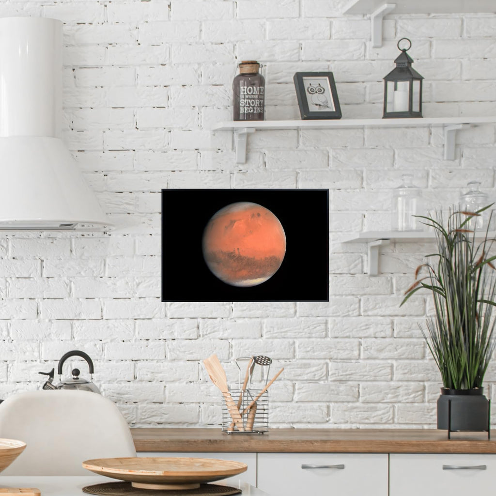 Blessed Posters Mars Planet Poster – Space Wall Art Print for Bedroom, Living Room, Office, or Home Decor – Astronomy Galaxy Photography Artwork