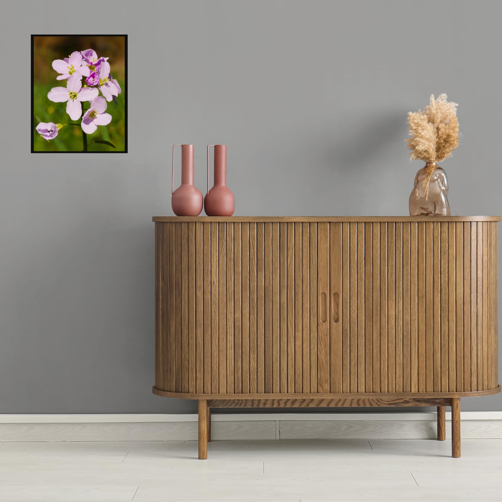 Lady’s Smock Botanical Poster – Elegant Cuckoo Flower Wall Art for Home Decor, Vintage Nature Illustration Print for Living Room, Bedroom, Office