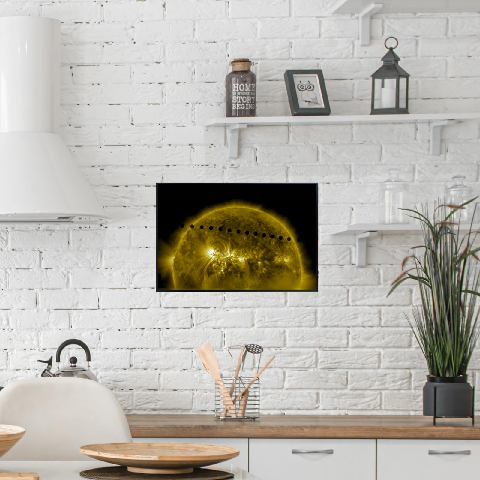 Blessed Posters Venus Poster – Night Sky Wall Art Print for Home, Bedroom, Living Room, Office – Space Astronomy Artwork