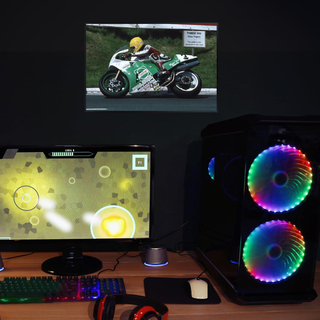 VFR750R RC30 Poster - Sport Motorcycle Wall Art Decor for Living Room, Office or Garage