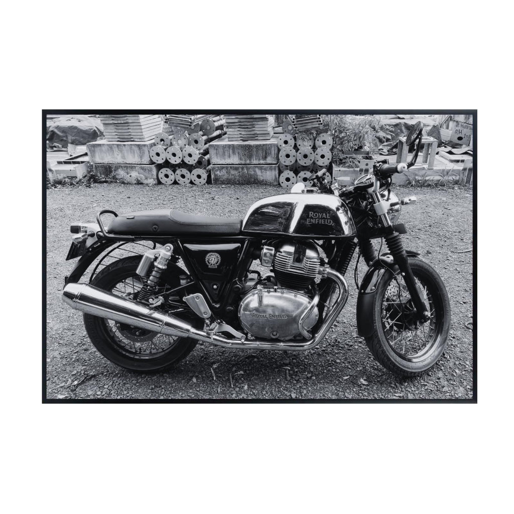 Royal Enfield Continental GT 650 Wall Art Poster – Modern Motorbike Decor for Garage, Office, or Living Room