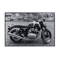 Royal Enfield Continental GT 650 Wall Art Poster – Modern Motorbike Decor for Garage, Office, or Living Room