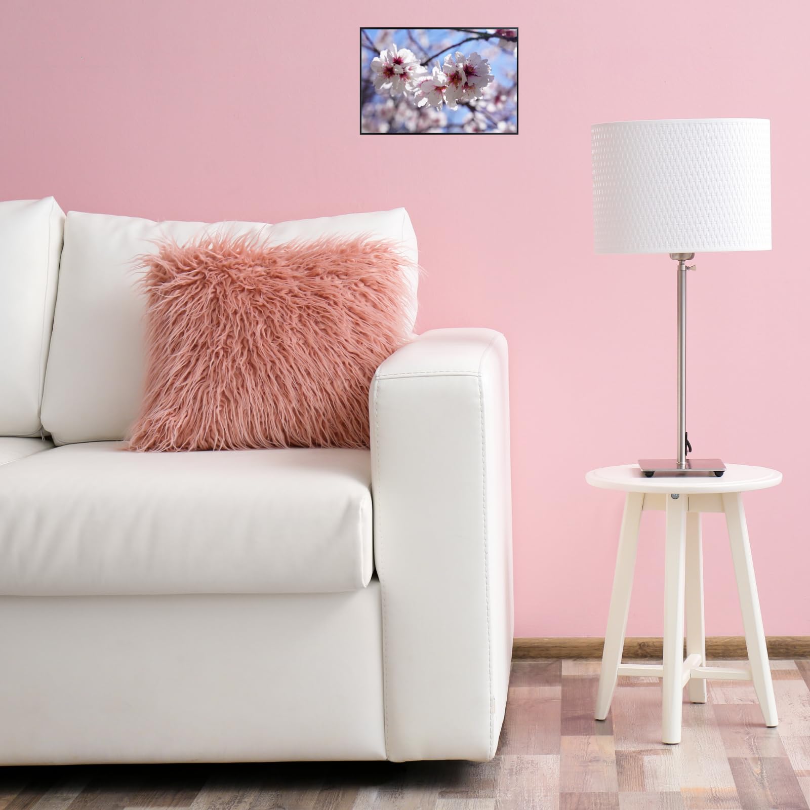 Cherry Blossom Wall Art Poster – Botanical Floral Print, Elegant Nature-Inspired Home Decor for Living Room, Bedroom, or Office