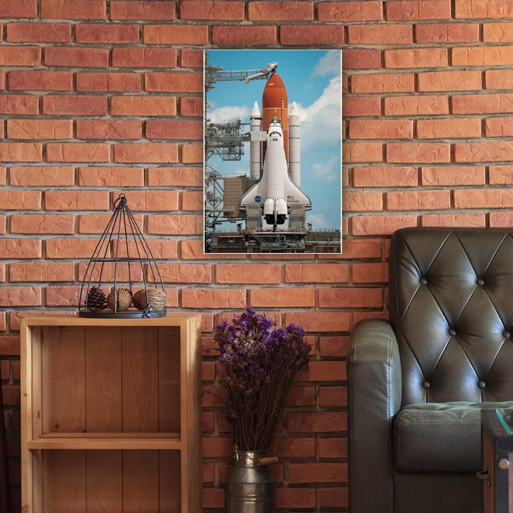 Space Shuttle NASA Poster Space Wall Art Astronaut Artwork Inspirational SPACE Print for Home Office