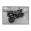 Triumph Speed Triple T300b Motorcycle Poster - Sportbike Wall Decor for Garage, Living Room or Man Cave