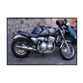 Triumph Thunderbird Poster - Classic Motorcycle Wall Decor for Garage, Home, Office or Man Cave