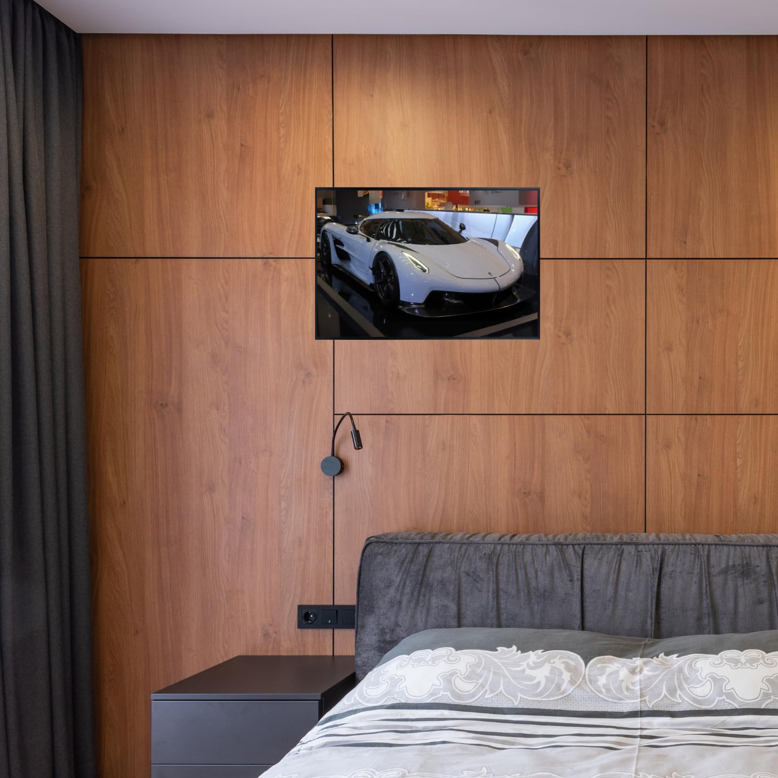 Blessed Posters Koenigsegg Jesko Poster – Hypercar Wall Art Print, Supercar Sports Car Artwork for Garage, Office, or Bedroom Decor
